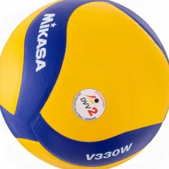 Mikasa Volleyball|Bälle<· V330W gelb-blau