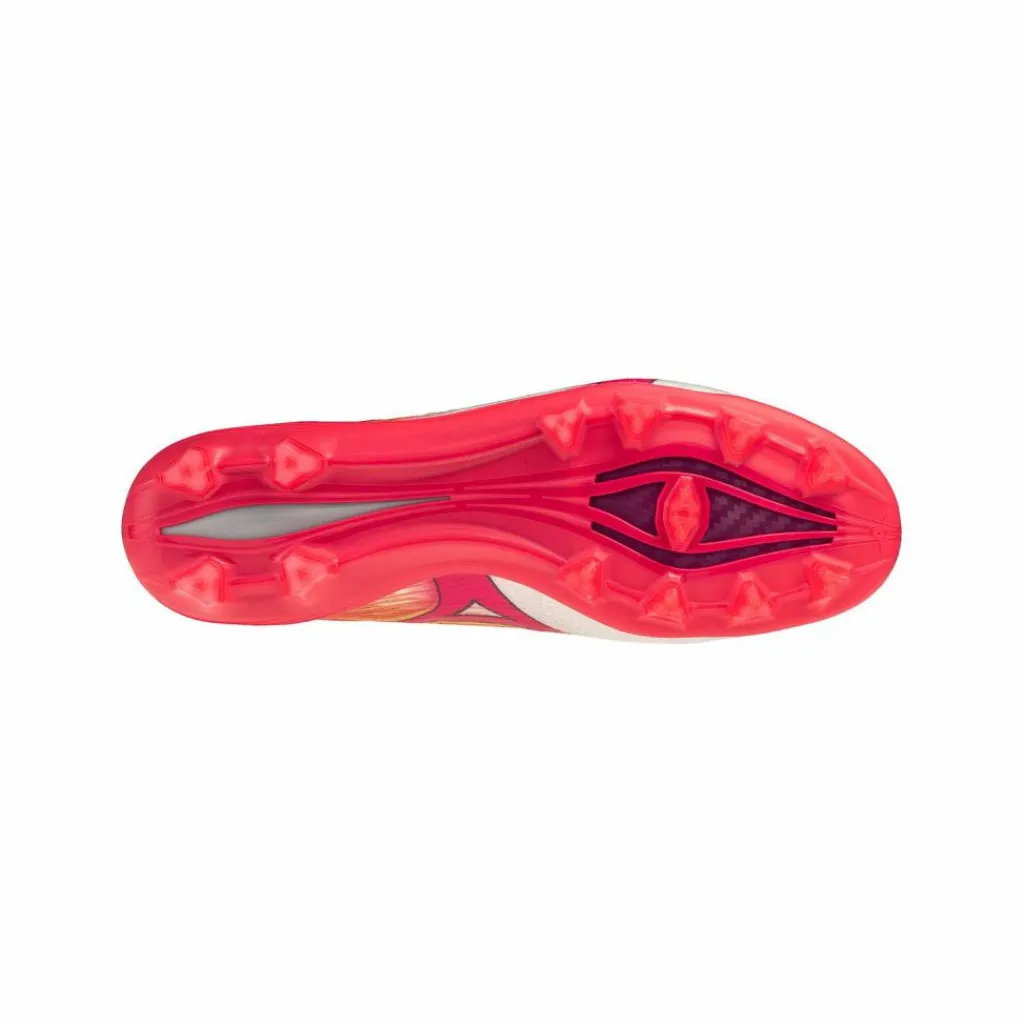 Mizuno Fußballschuhe<· Alpha III Elite FG weisslila