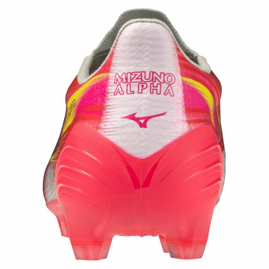 Mizuno Fußballschuhe<· Alpha III Elite FG weisslila