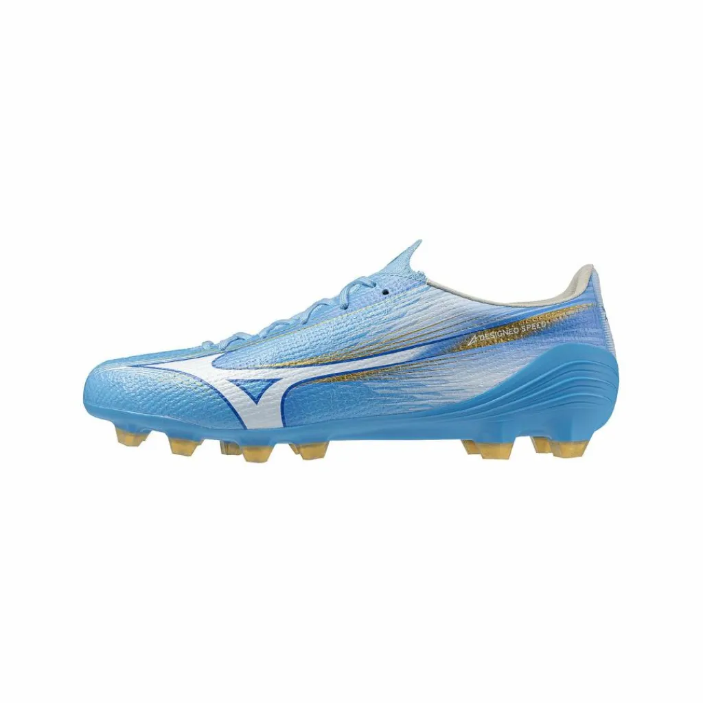 Mizuno Fußballschuhe|Fußballschuhe<· Alpha III Pro FG blau