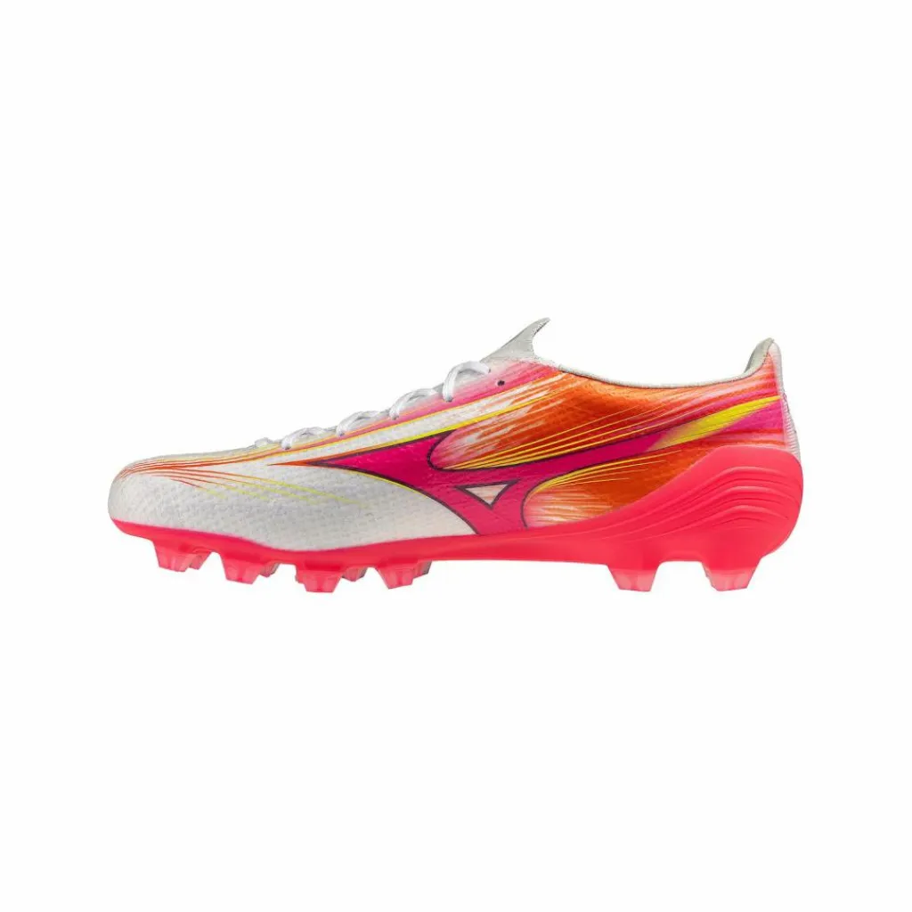 Mizuno Fußballschuhe<· Alpha III Pro FG weisslila