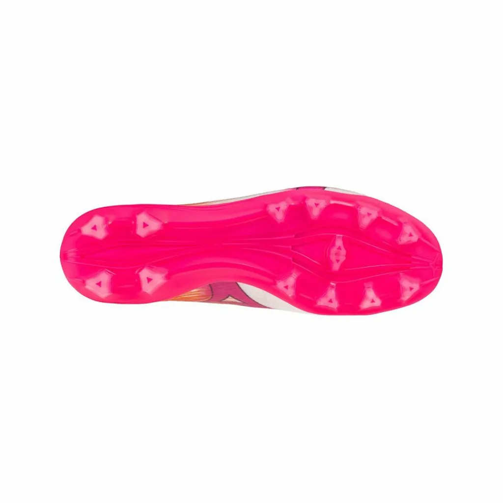 Mizuno Fußballschuhe<· Alpha III Pro FG weisslila