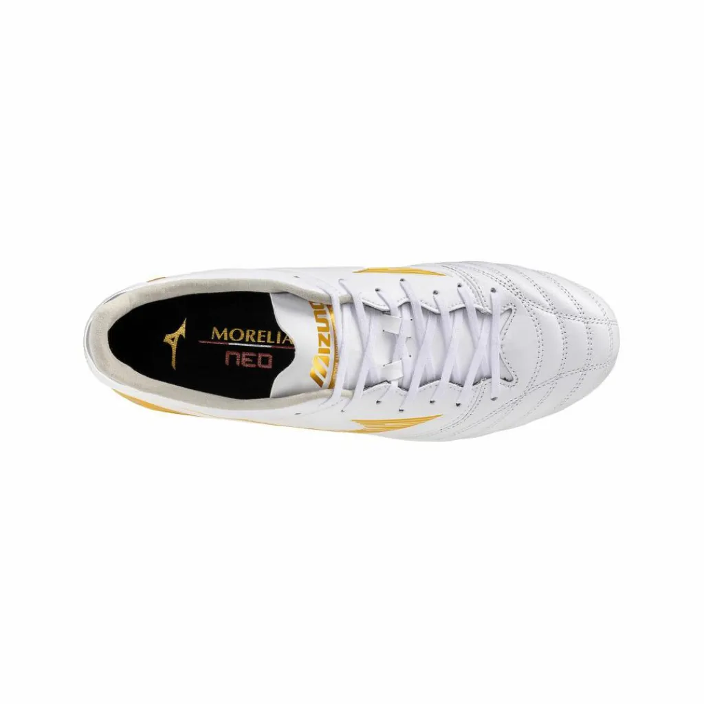 New · Morelia Neo IV Pro AG Blazing Flair Weiß Damen Fußballschuhe