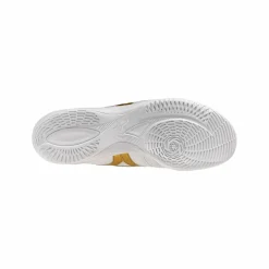 Mizuno Fußballschuhe|Hallenschuhe<· Morelia Sala Elite IN Bright Weiß weissgold