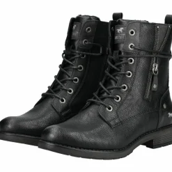 Mustang Winterschuhe|Boots & Stiefel<· Stiefelette Schwarz