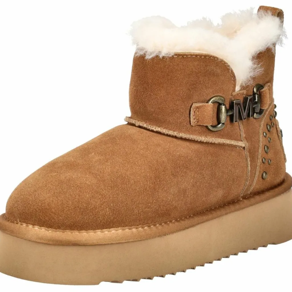Mustang Boots & Stiefel<· Stiefelette Cognac