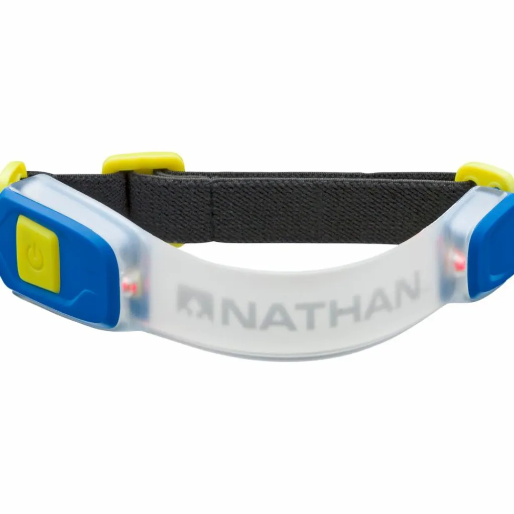 NATHAN Stirnlampen<· LightBender RX schwarz-blau-gelb