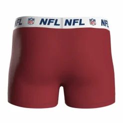 NFL Unterwäsche<· Boxershort Dunkelblau/Rot/Schwarz
