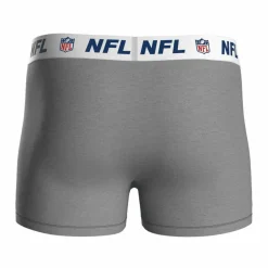 NFL Unterwäsche<· Boxershort Blau/Grau/Schwarz