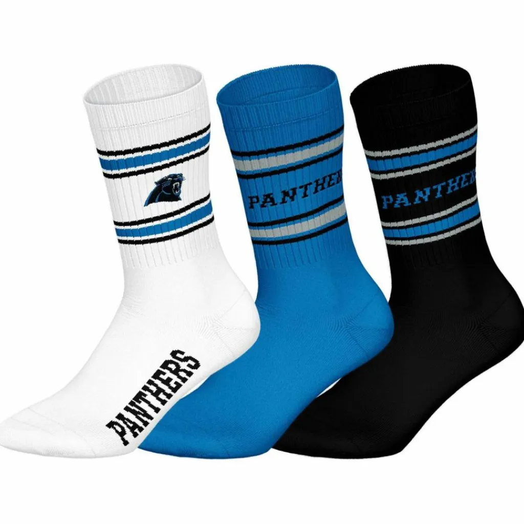 NFL Socken<· Socken Carolina Panthers/Weiß