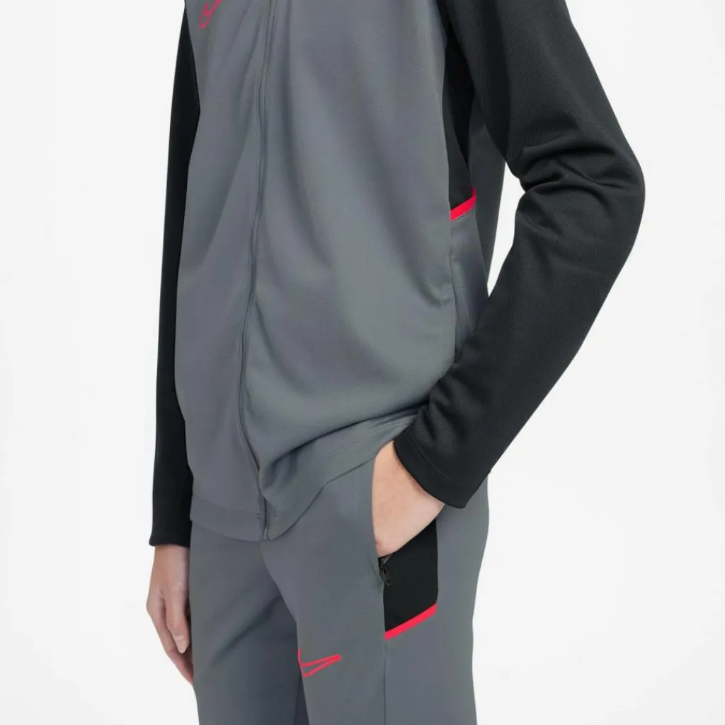 Nike Trainingsanzüge<· Academy25 cool grey-black-bright crimson