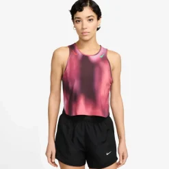 Nike Tops & Tanks<· Aeroswift rush fuchsia-burgundy crush-green shock