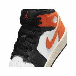 Nike Sneaker<· Air 1 Mid (GS) Kids Weiß schwarz