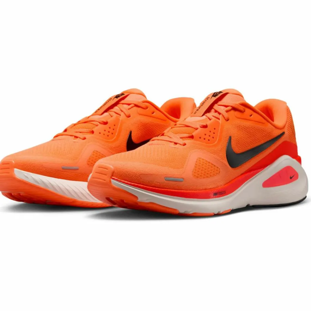 Nike Laufen|Laufen<· AIR STRUCTURE 26 total orange-black-total crimson-chalk