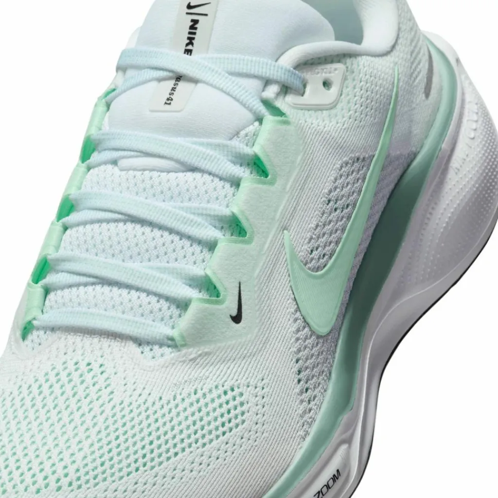 Nike Laufen|Laufen<· AIR ZOOM PEGASUS 41 white-mint foam-pure platinum-cannon