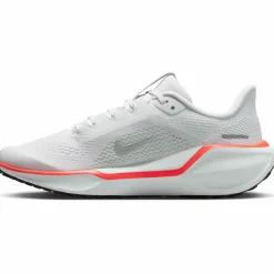 Nike Laufen|Laufschuhe<· AIR ZOOM PEGASUS 41 GS white-metallic silver-barely green