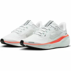 Nike Laufen|Laufschuhe<· AIR ZOOM PEGASUS 41 GS white-metallic silver-barely green