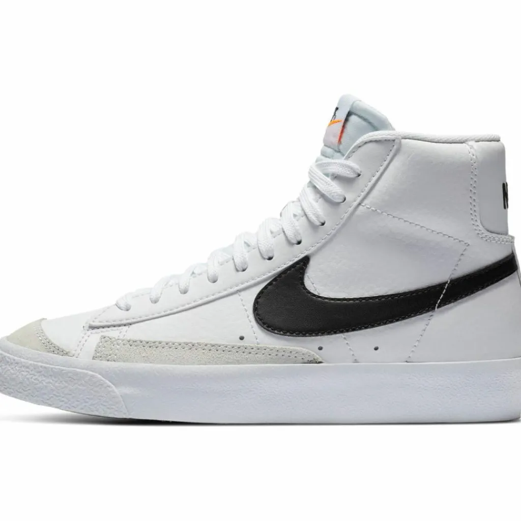 Nike Sneaker<· BLAZER 77 white-black-total orange