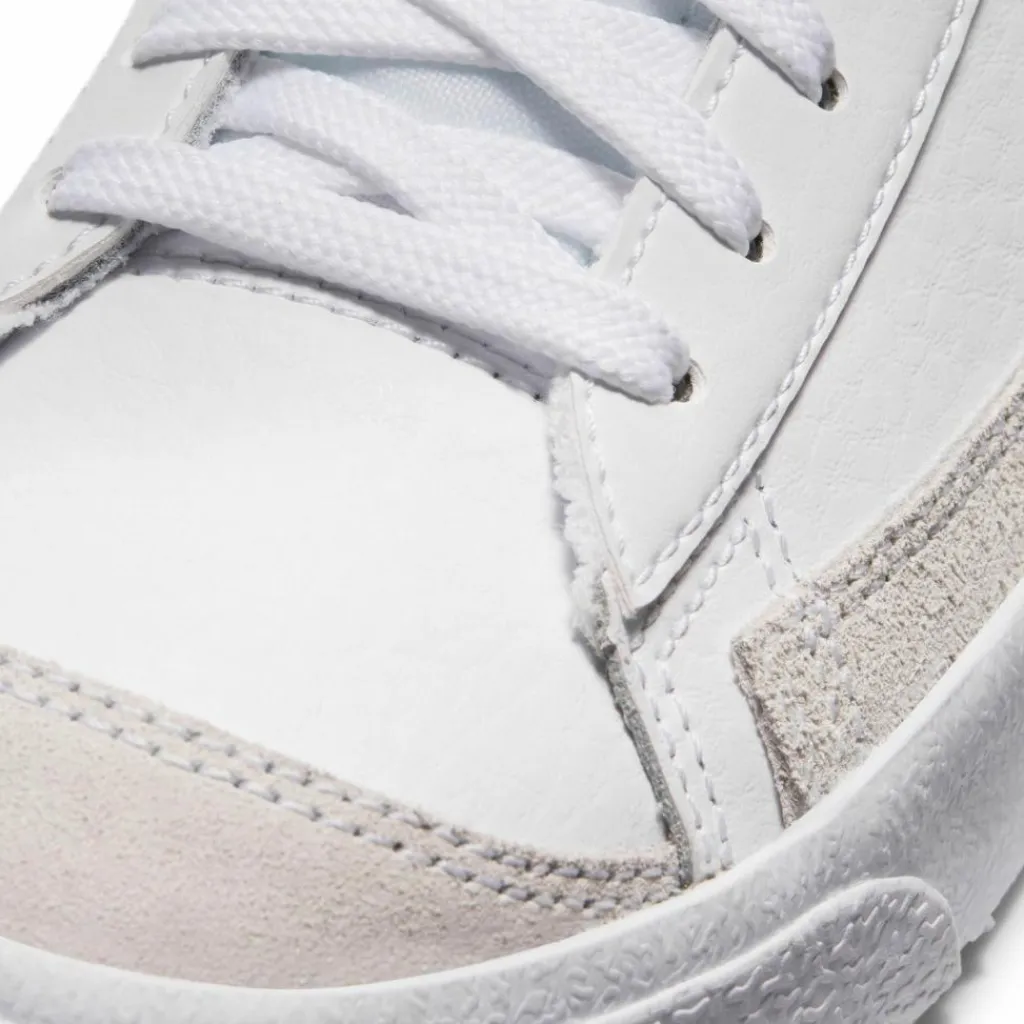 Nike Sneaker<· BLAZER 77 white-black-total orange