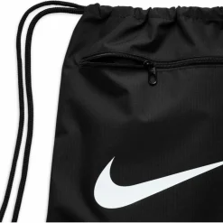 Nike Sporttaschen|Taschen<· Brasilia-Draqstring-18L black-black-white