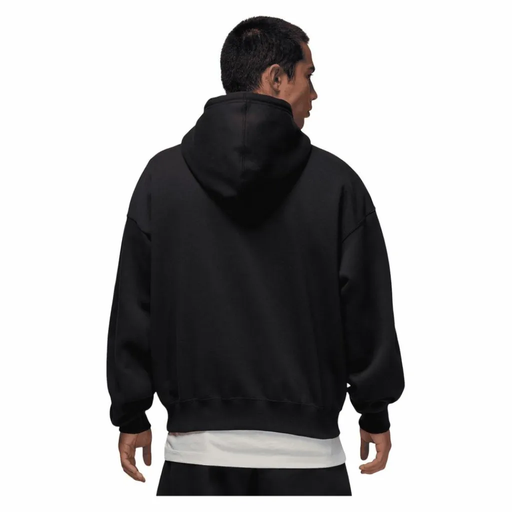Nike Pullover & Sweats<· Brooklyn Fleece Oversized Kapuzenjacke schwarzbeige