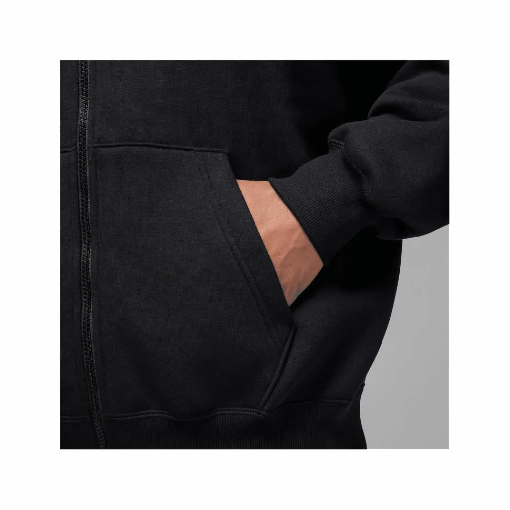 Nike Pullover & Sweats<· Brooklyn Fleece Oversized Kapuzenjacke schwarzbeige
