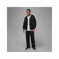 Nike Pullover & Sweats<· Brooklyn Fleece Oversized Kapuzenjacke schwarzbeige