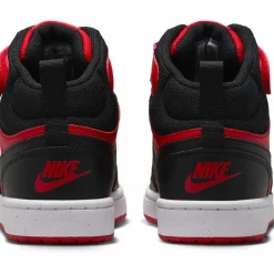 Nike Sneaker<· Court Borough university red-black-white