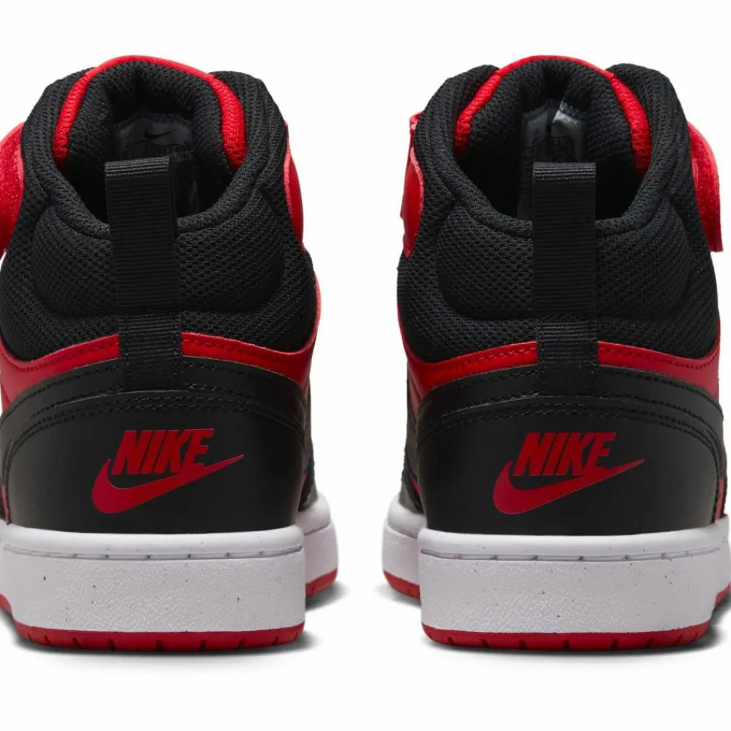Nike Sneaker<· Court Borough university red-black-white