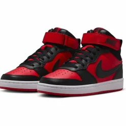 Nike Sneaker<· Court Borough university red-black-white