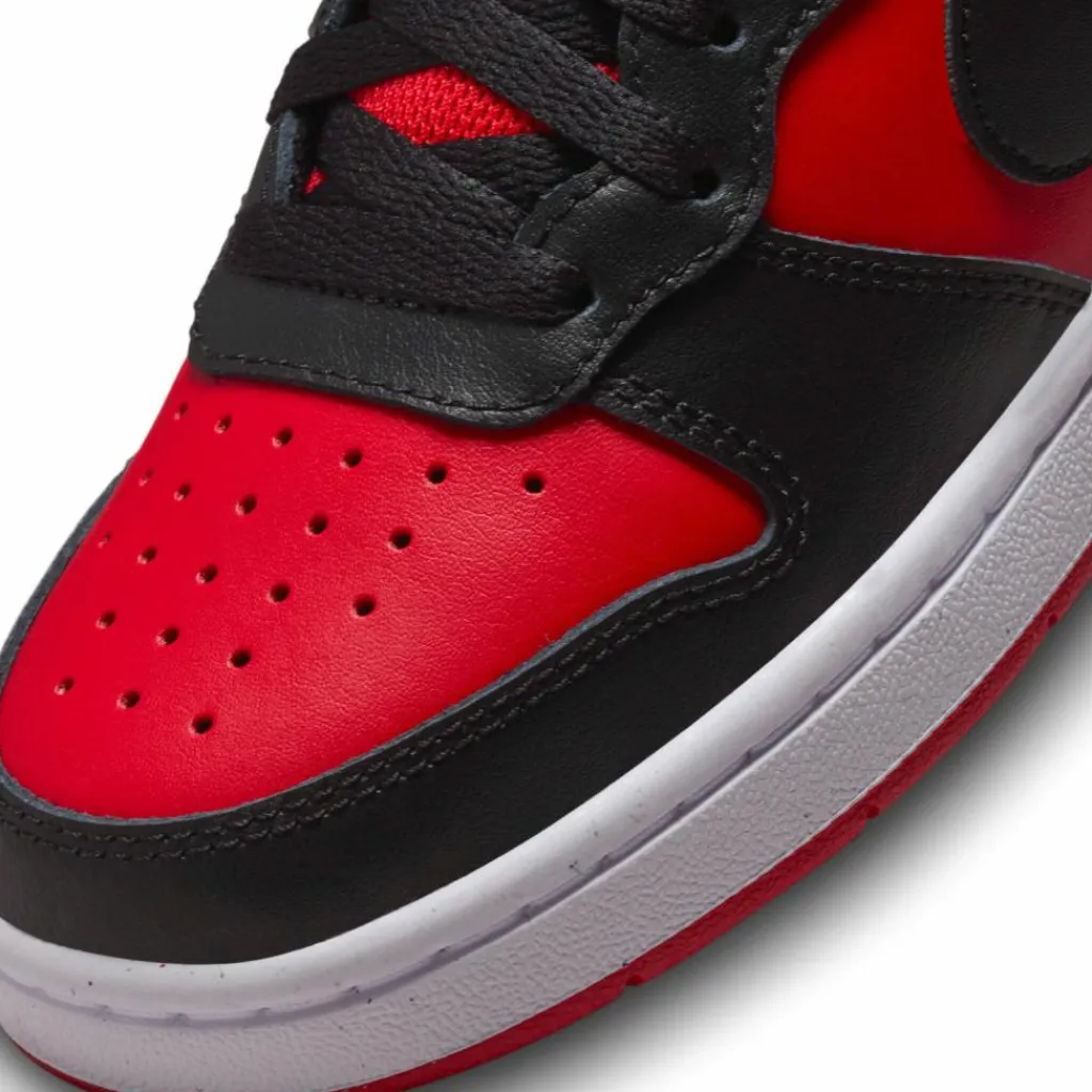Nike Sneaker<· Court Borough university red-black-white