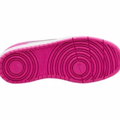 Nike Sneaker<· COURT BOROUGH GS white-laser fuchsia