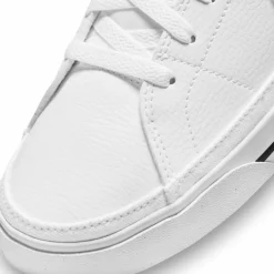 Nike Streetwear|Sneaker<· Court Legacy Next Nature white-white-black-volt
