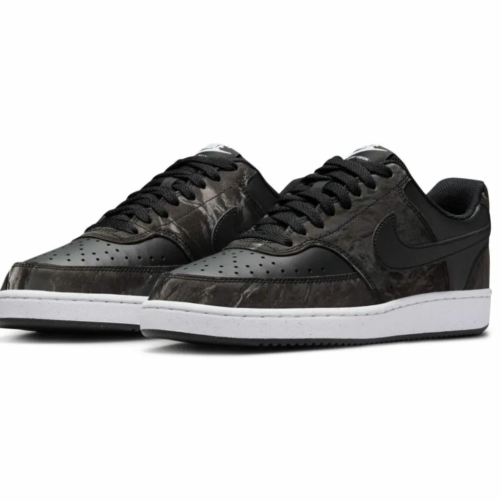 Nike Sneaker<· Court Vision black-black-white