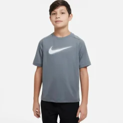 Nike Laufen<· Dri-FIT Multi smoke grey-white