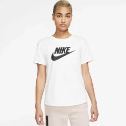 Nike Shirts<· Essential Icon Futura white