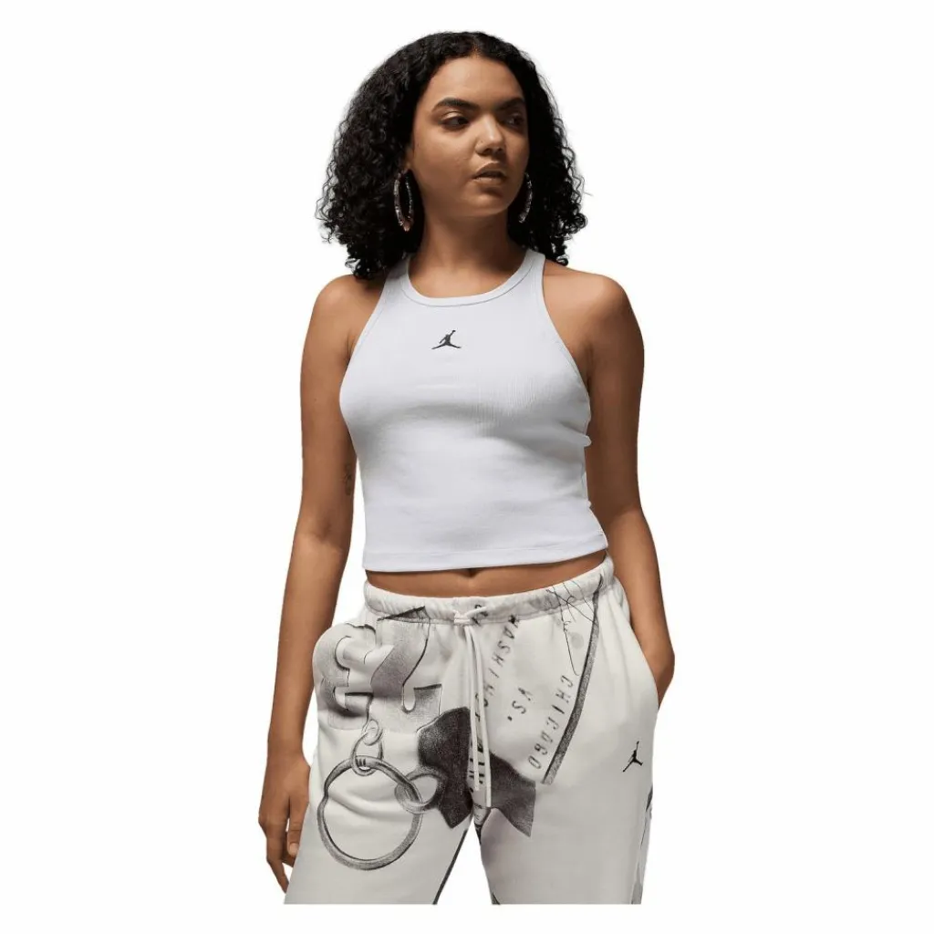 · Essentials Tanktop Damen Weiß Damen Tops & Tanks