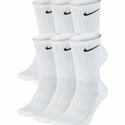 Nike Training|Training<· Everyday Cush Crew 6 Pack white-black