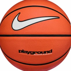 Nike Basketball|Basketball<· EVERYDAY PLAYGROUND 8P DEFLATED amber-black-white