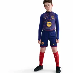 Nike Shorts<· FC Barcelona 25-26 heim deep royal blue-noble red-midwest gold