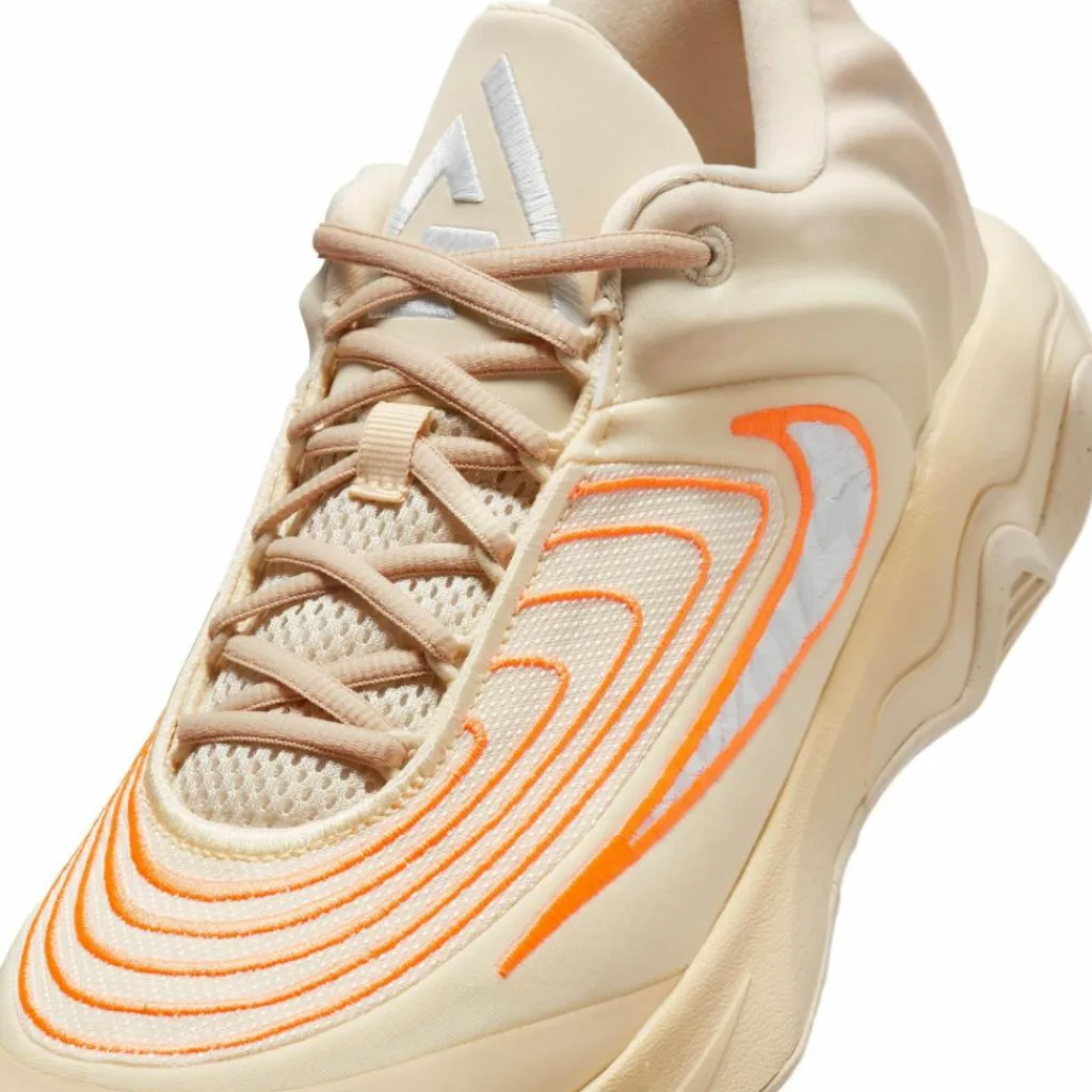 Nike Basketball|Basketball<· GIANNIS IMMORTALITY 4 lt khaki-white-alabaster-total orange