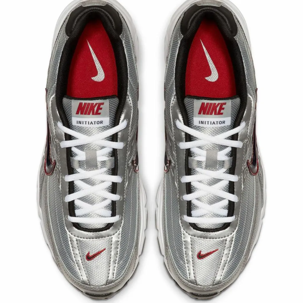 Nike Streetwear|Sneaker<· Initiator metallic silver-black-white