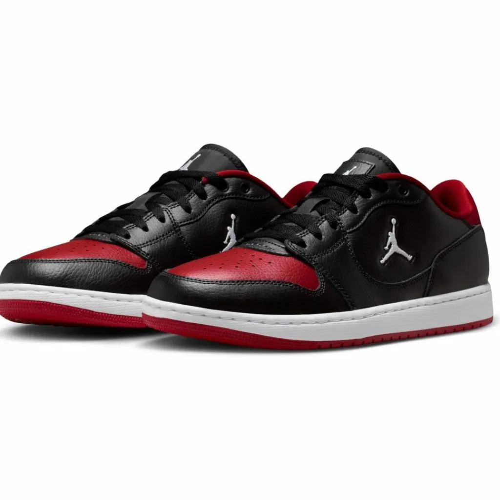 Nike Basketball|Basketball<· JORDAN COURT CONNECT black-white-gym red