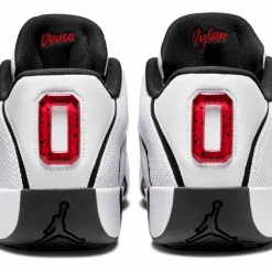 Nike Basketball|Basketball<· JORDAN TATUM 4 white-university red-black
