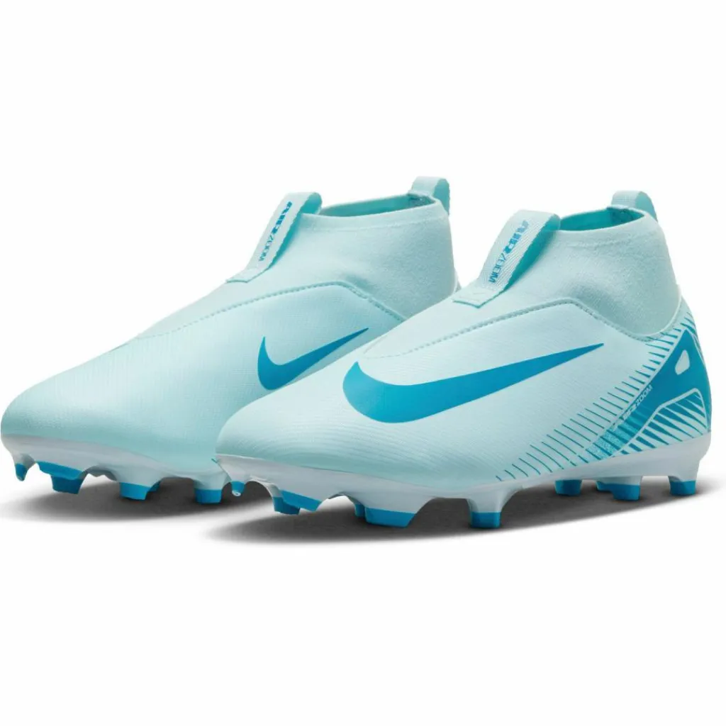Nike Fußballschuhe<· JR Mercurial ZOOM SUPERFLY 10 ACAD FGMG glacier blue-blue orbit