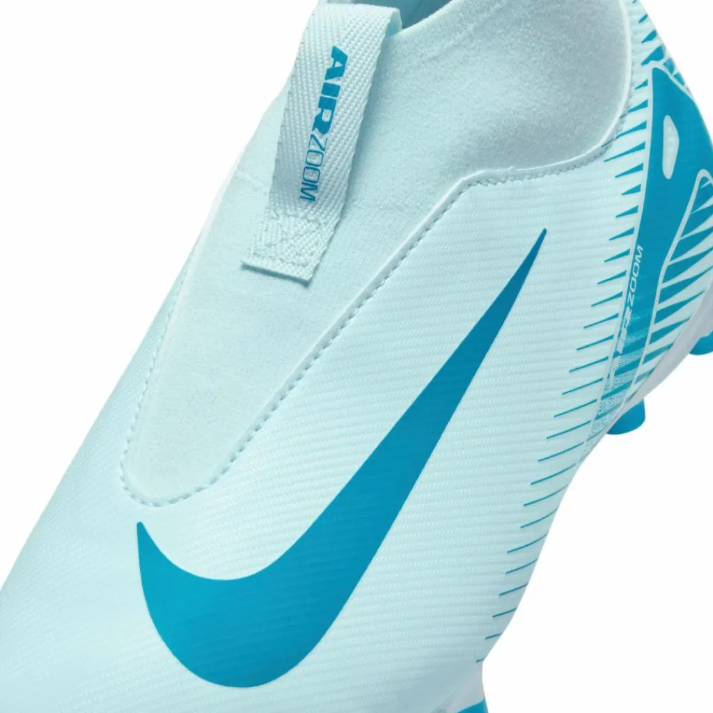 Nike Fußballschuhe<· JR Mercurial ZOOM SUPERFLY 10 ACAD FGMG glacier blue-blue orbit