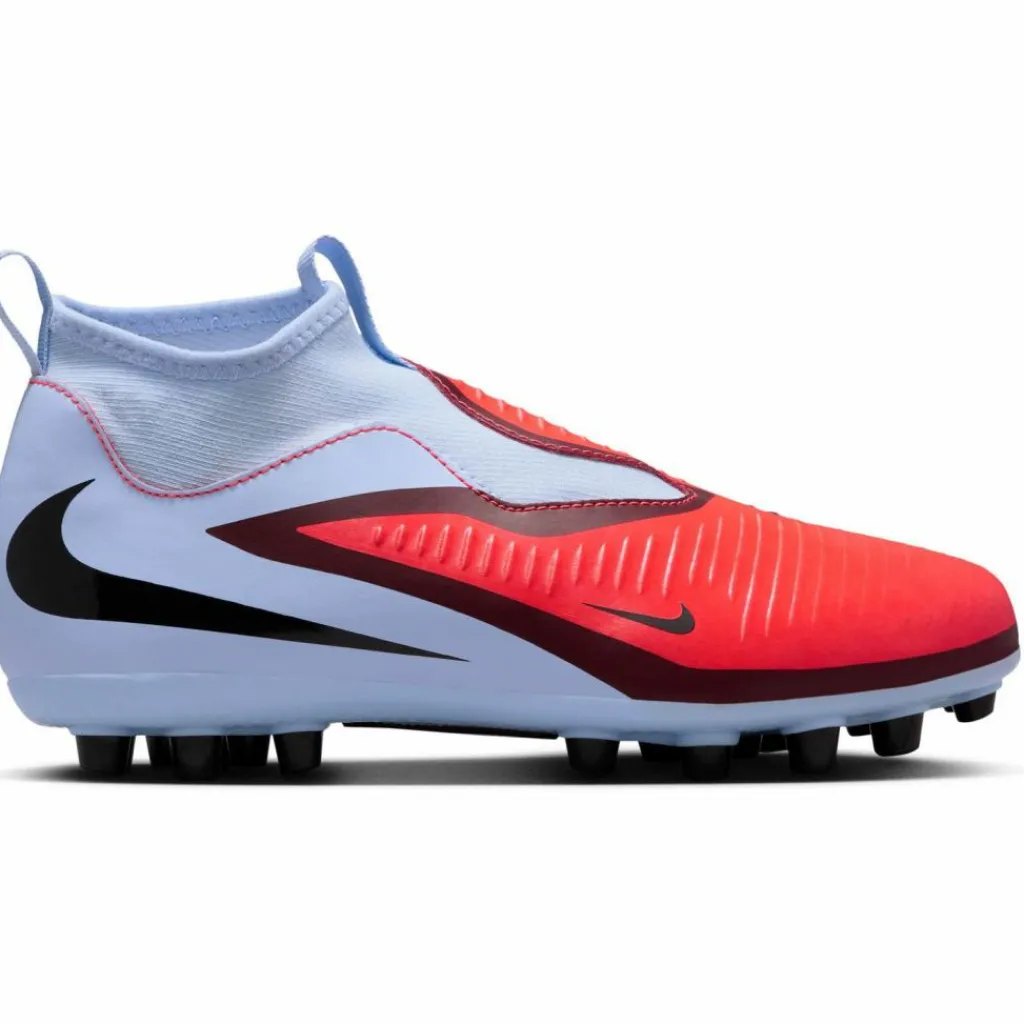 Nike Fußball|Fußball<· JR PHANTOM 6 HIGH ACAD AG royal tint-bright crimson-black