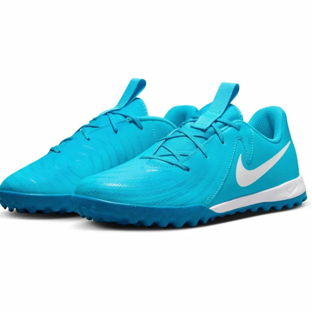 Nike Fußball|Fußballschuhe<· JR PHANTOM GX II ACADEMY TF blue fury-white