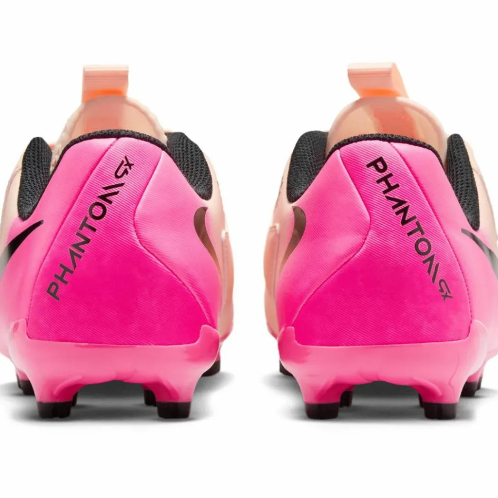Nike Fußball|Fußballschuhe<· JR PHANTOM GX II ACADEMY FG-MG crimson tint-black-pink blast