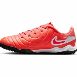 Nike Fußballschuhe<· Jr. Tiempo Legend 10 Academy TF hot lava-white
